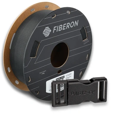 Bild av Polymaker FG07001 Fiberon™ PA612 CF15 3D skrivare Filament CF Kolfiberförstärkt 1.75 mm 500 g Svart 1 st