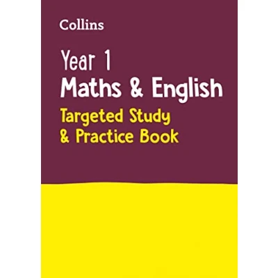 Bild av Year 1 Maths and English KS1 Targeted Study &amp; Practice Book: Ideal for use at home