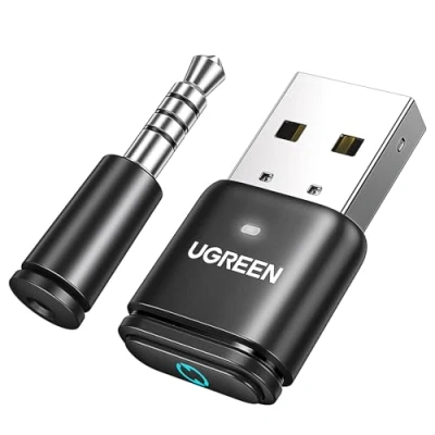 Bild av UGREEN aptX 5.3 Bluetooth USB Audio för PS5/PS4/Switch/PS4 Pro Dongle Handsfree Call Adapter PC Stick Windows, macOS