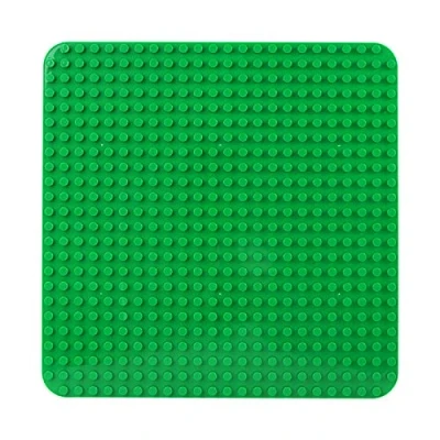 Bild av stor byggplatta kompatibel med Duplo plattor, bottenplatta, 38 x cm plattset för kreativt spel, pedagogiska leksaker
