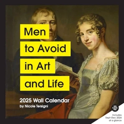 Bild av Men to Avoid in Art and Life 2025 Wall Calendar