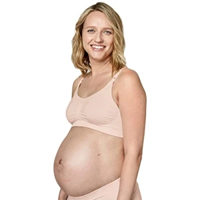 Bild av Medela Keep Cool BH Sömlös graviditets och amningsbh med 2 andningszoner av mjukt beröringsmaterial för bekvämt grepp
