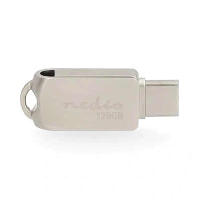 Bild av Nedis Flash Drive 128 GB USB A / C™ Read speed: 110 MB/s Write 30 128GB minne