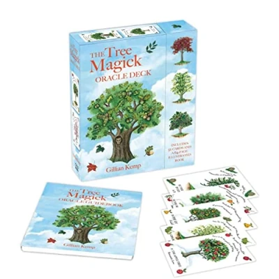 Bild av The Tree Magick Oracle Deck: Includes 52 Cards and a 64 Page Illustrated Book