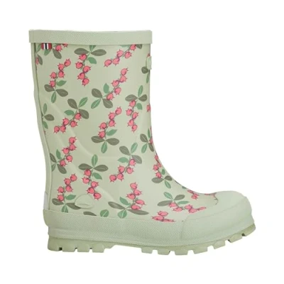 Bild av Viking Jolly Print Gummistövlar, Mint/Rosa, 22 Bäst i test