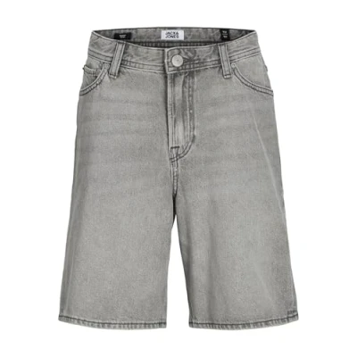 Bild av JACK&amp;JONES JUNIOR Jeansshorts för pojkar, Grå denim, 134