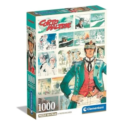 Bild av Clementoni Pussel Corto Maltese 1000 Bitar För Vuxnas 14 99 år, 39808