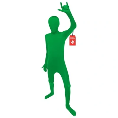 Bild av Morphsuits KSGRL Grön helkroppsdräkt St Patricks Day kostym, stor