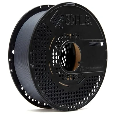 Bild av 3DFILS PLA filament för 3D utskrift nära vind esfil max: 1,75 mm, 1 kg, grafit
