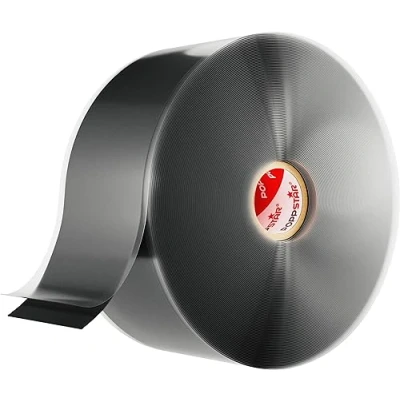 Bild av Poppstar 1x 11m vulktejp silikon, självförseglande silikonband (applicerbar under vatten) reparationsband/isoleringsband/tätningsband 50mm brett, svart