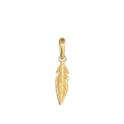 Bild av Elli Feder Engelsfeder BOHO Festival Berlocker goldcoloured, Storlek: One Size, Gold coloured