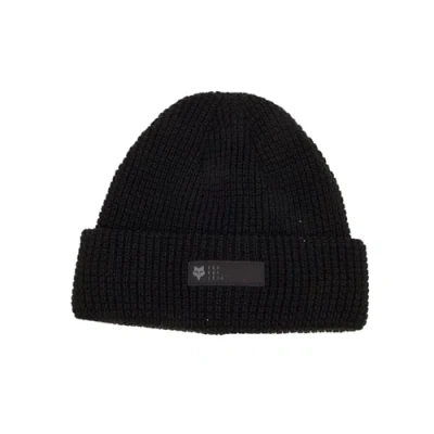 Bild av Fox Svart Cuff Beanie Zenther Black @ Hatstore