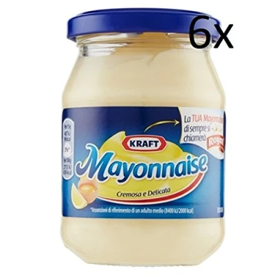 Bild av 3 x kraft klassisk majonnäs mayo fritös sås glas 175 g
