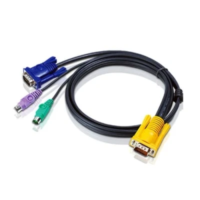Bild av ATEN KVM kabel SPHD15 han 2xPS / 2 h