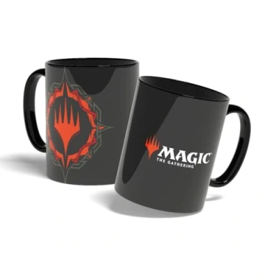 Bild av Konix Magic The Gathering mugg keramisk 320 ml röd svart