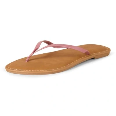 Bild av Amazon Essentials stringsandal för kvinnor, Dammig ros, 12 US