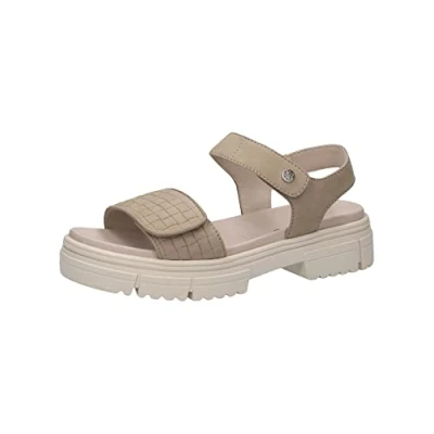Bild av Caprice Damer 9 28707 20 sandaler klack, timjan nubuc, 38 EU, EU