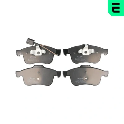 Bild av OPTIMAL BP 12516 Jeu de plaquettes frein Essieu avant contact signal d&#039;usure inclus FIAT: Doblo II Van / Break, Break