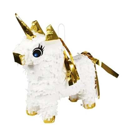 Bild av Boland Mini Pinata Unicorn White