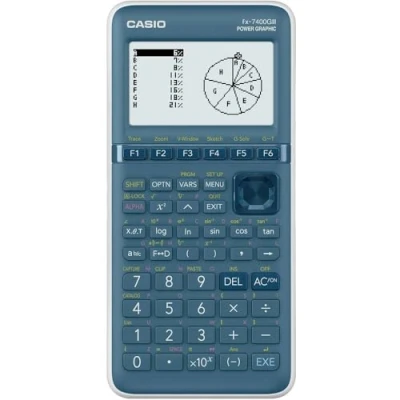 Bild av Casio FX 7400GIII Grafikalkylator, Blå, En storlek