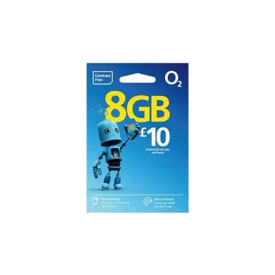 Bild av O2 Pay As You Go SIM kortpack