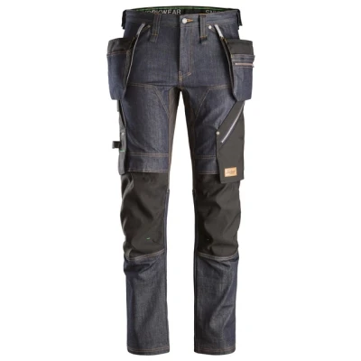 Bild av ARBETSBYXA DENIM + HF FW DENIM/SVART STL 88 Beijerbygg Byggmaterial