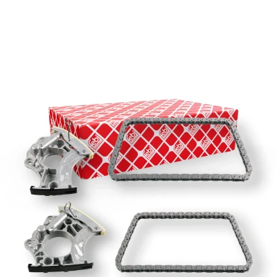 Bild av FEBI BILSTEIN 174568 Jeu de distribution à chaînes Simplex, Chaîne fermée AUDI: A4 B8 Berline, A5 Coupe, A6 C6 Avant