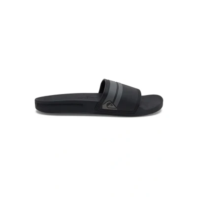 Bild av Quiksilver RIVI Slide Badsandaler, Storlek: 42, black grey Konstmaterial