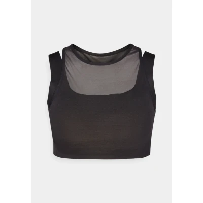 Bild av The North Face Refina Double Layer BRA Sportbh med medium stöd, Storlek: 32, Black