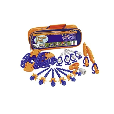 Bild av Peggy Peg Fix &amp; Go PP99 Markis Set, Orange, Blå, 36 cm x 13 6,5