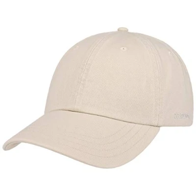 Bild av Stetson Rector Basebollkeps Damer/Herrar keps med solskyddsfaktor solkeps Metallklämma, skärm Sommar Vinter One Size ljusbeige