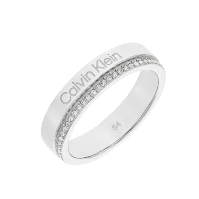 Bild av Calvin Klein Minimal Linear Ringar silvercoloured, Storlek: 54, Silver coloured