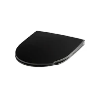 Bild av Pressalit Spira art toiletseat black with soft close and quick release