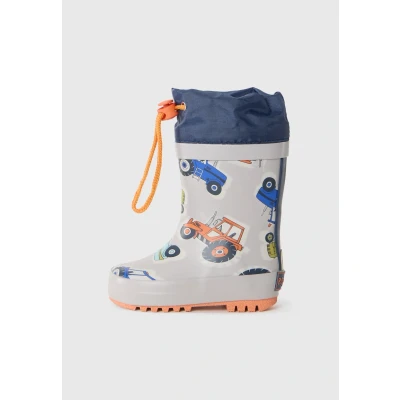 Bild av Playshoes pojkar unisex barn regnstövlar gummistövlar, Traktor, 20 EU, EU