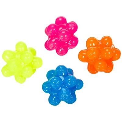Bild av Trixie Set of Balls with Bumps ø 3.5 cm assorted colours