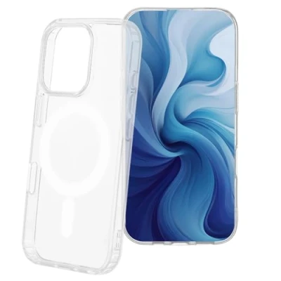 Bild av Maxlife fodral för iPhone 16 Pro Max Mag Anti Shock 6,9 tum Genomskinligt med TPU och Polykarbonatskydd Stötsäker, Ultralätt Reptålig Smartphone skydd