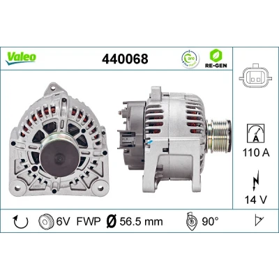 Bild av Generator VALEO 440068