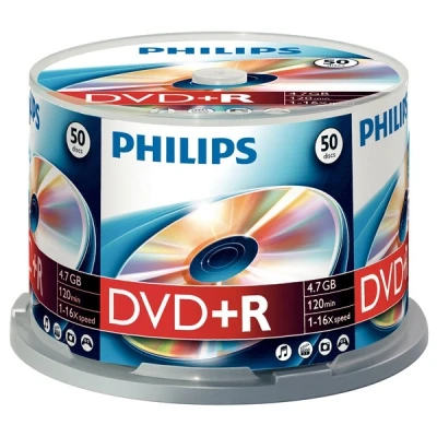 Bild av Philips DR4S6B50F 50 x DVD+R 4.7 GB (120 min) 16x spindel