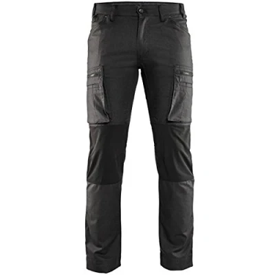 Bild av SERVICEBYXA 1459 1146 MED STRETCH MÖRKGRÅ/SVART C46 Beijerbygg Byggmaterial