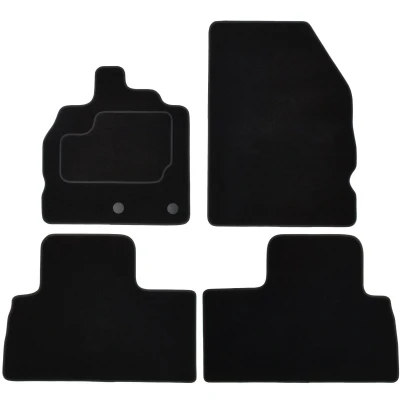 Bild av MAMMOOTH A041 RNT435 PRM 01 Ensemble de tapis sol Textile avant et arrière 4 noir RENAULT: GRAND SCENIC 3