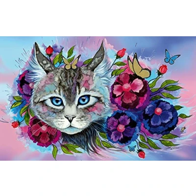 Bild av Ravensburger Pussel Kattöga, 200 Bitar
