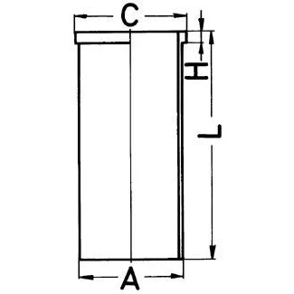 Bild av Cylinderfoder KOLBENSCHMIDT 89586190