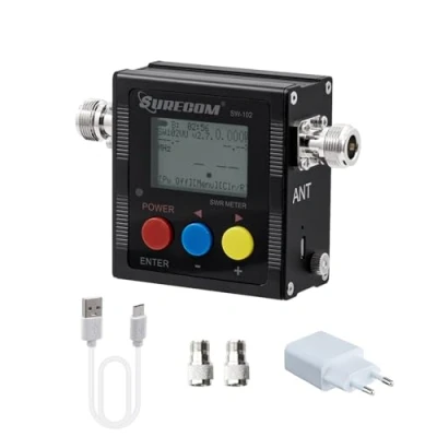 Bild av Mcbazel Surecom SW 102 Digital UHF VHF 125 525 MHz Power &amp; SWR meter