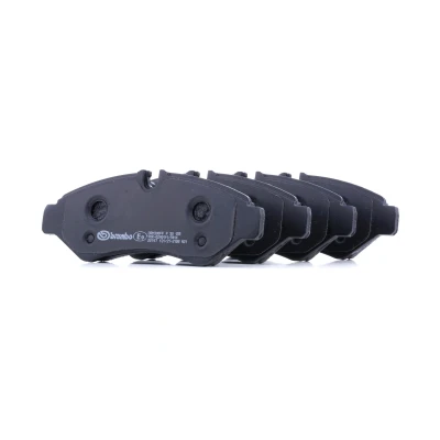 Bild av BREMBO P 50 155 Jeu de plaquettes frein préparé pour indicateur d&#039;usure avec tôle anti bruit sans accessoires MERCEDES BENZ: Sprinter 3.5 t Van