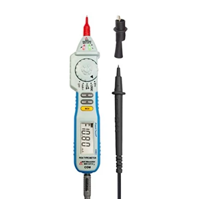 Bild av PeakTech 1080 Digital spänningsmätare NCV med LED display, handhållen multimeter penna, voltmeter, elektronisk strömmätare, kontinuitetstestare, AC/DC, 2000 räkningar, voltmeter Max. 600 V