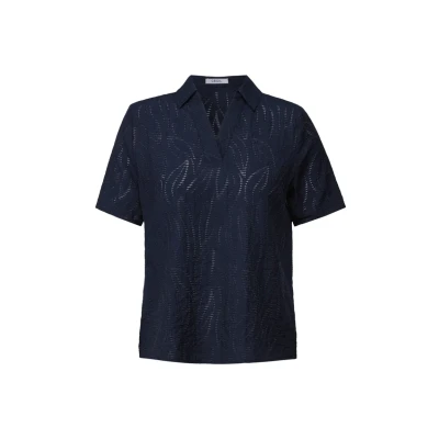 Bild av Cecil MIT Struktur Blus, Storlek: XS, Blau