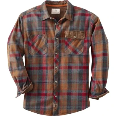 Bild av Legendary Whitetails mäns hamn tungvikt flanellskjorta skjorta button down