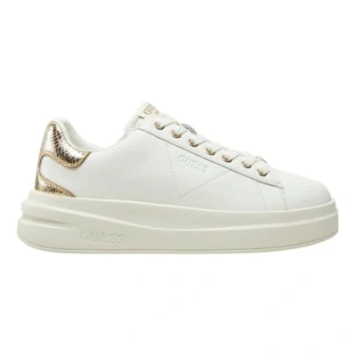 Bild av Guess Elbina Sneakers, Storlek: 37, White/gold Förstklassig skinnimitation