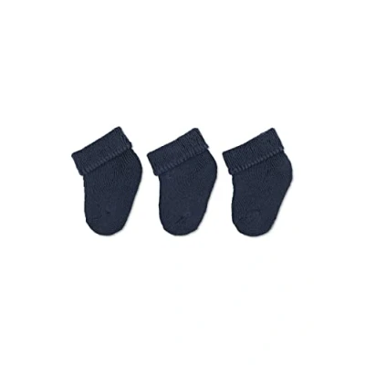 Bild av Sterntaler Babystrumpor för pojkar (3 pack), marinblå, 0 månader