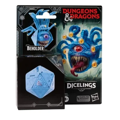 Bild av Dungeons &amp; Dragons Dicelings, D samlingsfigur tyrannöga blå